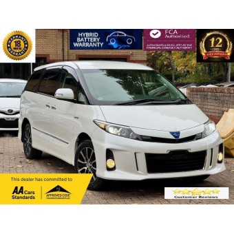 2013 Toyota Estima 8 SEAT, WARRANTED LOW MILE, 18M WARRANTY 2.4 5dr